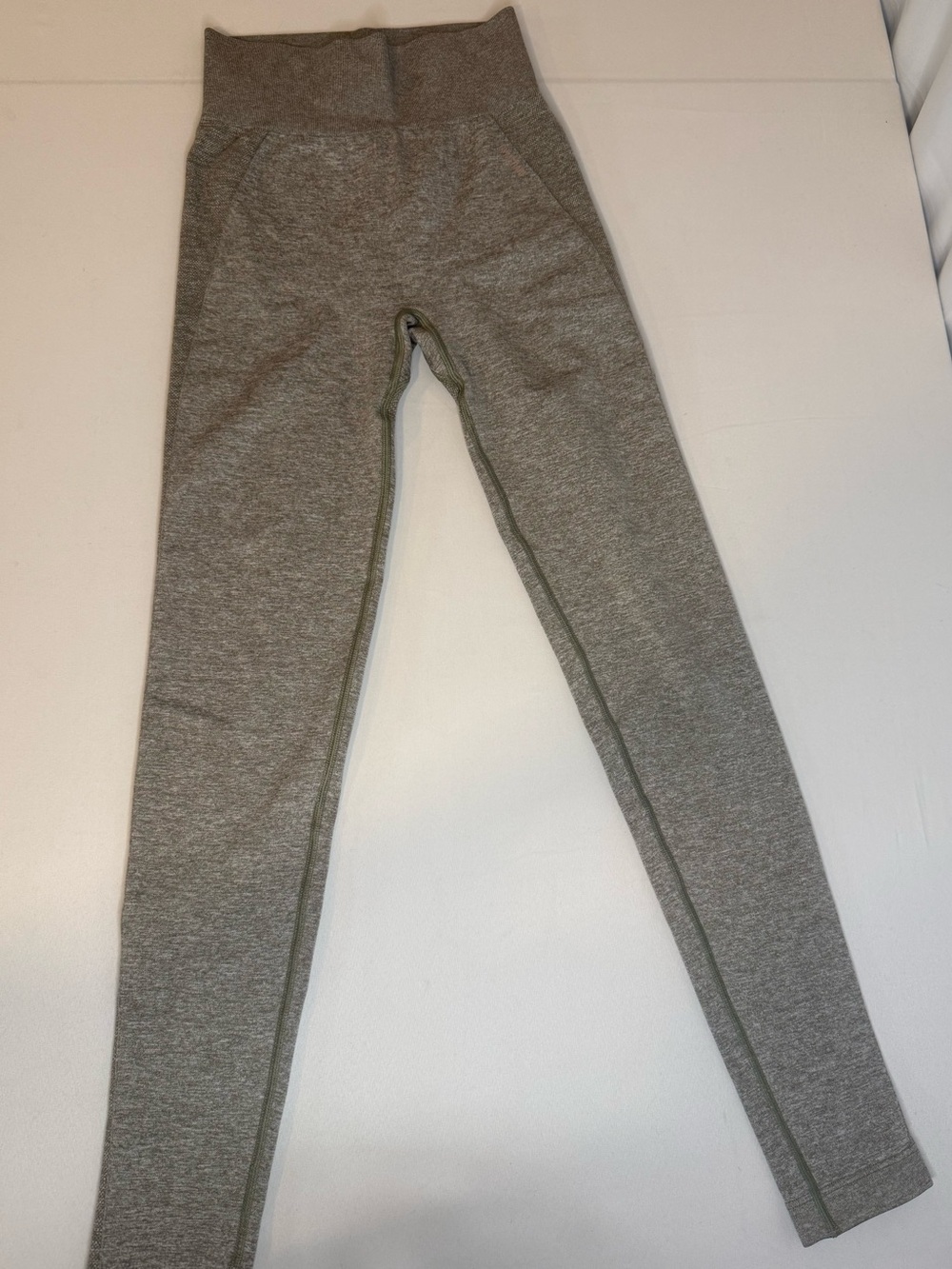 Gymshark Gray Marl Seamless High Waist Leggings Size Small